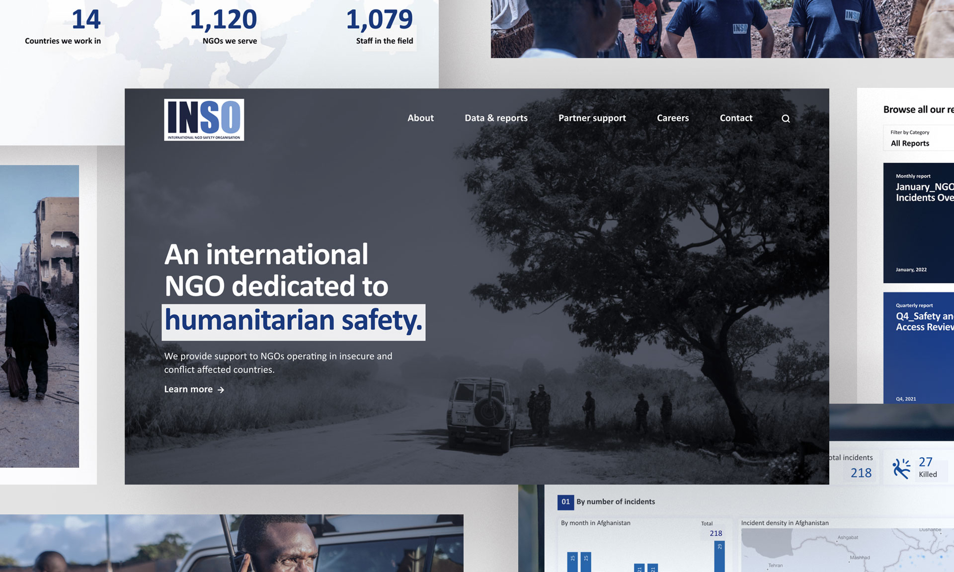 Zakaria Elk | NGOSafety website revamp